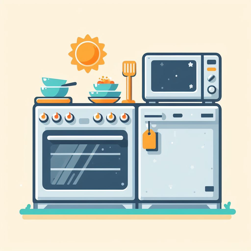 oven and dishwasher