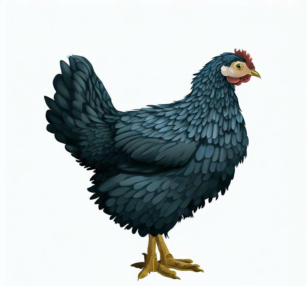 blue australorp chicken
