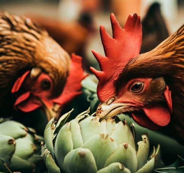 can chickens eat artichokes