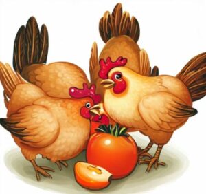 can chickens eat persimmons