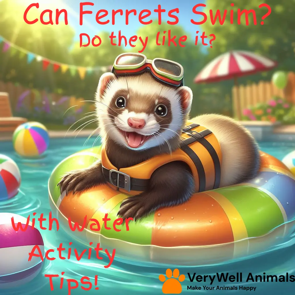 can ferrets swim