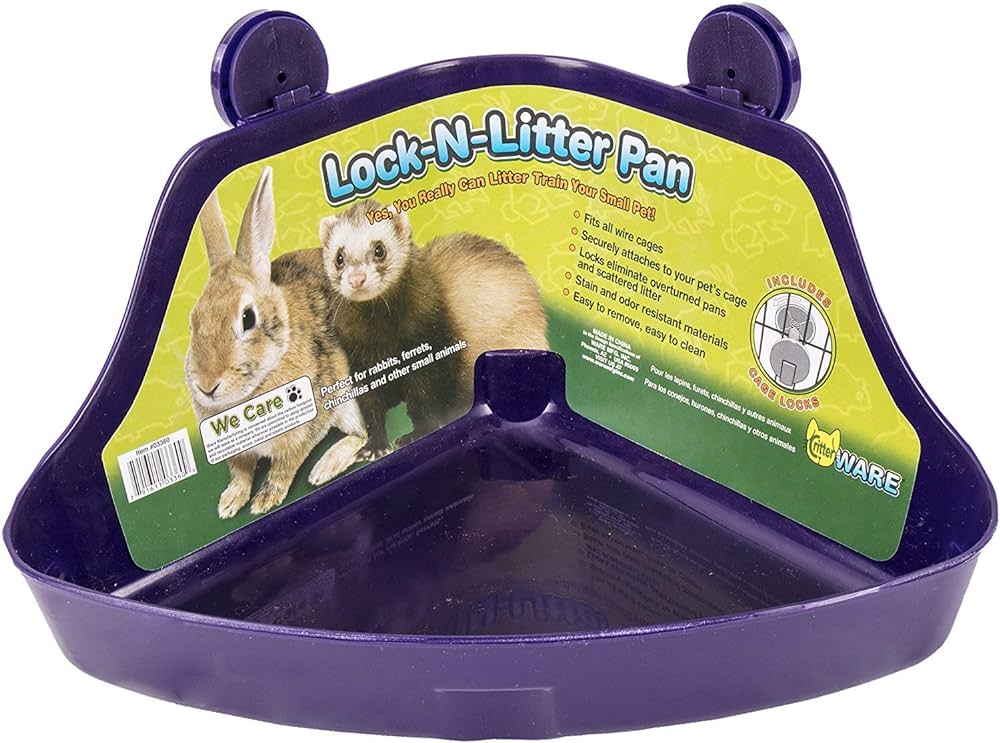 ware lock and litter pan